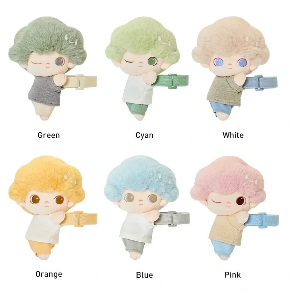 DIMOO My Cloud Companion Series Blue Clouds White Cotton Doll Mug Holder- Sealed